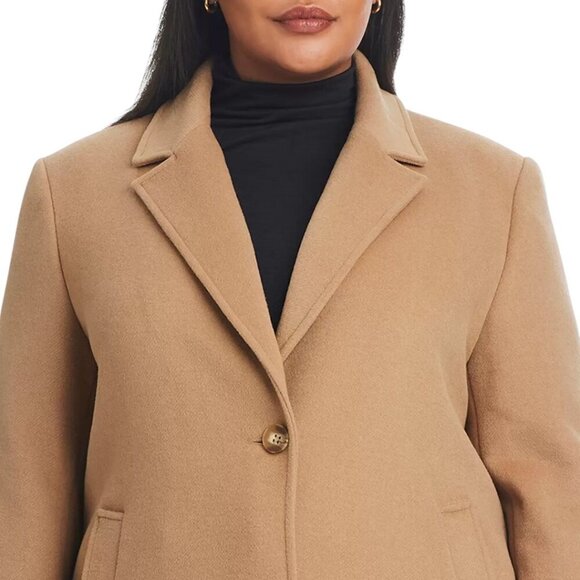 Flawed Vince Camuto Wool Jacket | Caramel - Picture 6 of 8